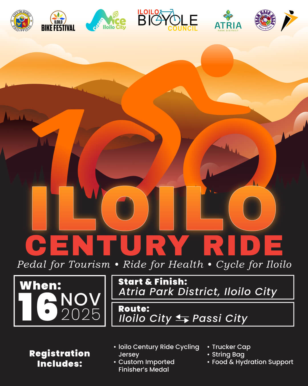 Iloilo Century Ride Iloilo Marathon 2025 Mayor Jerry P Trenas Dinagyang Hala Bira