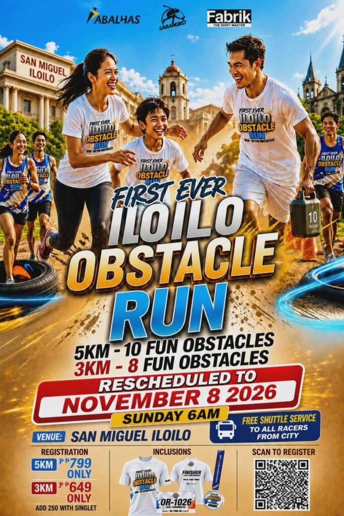 iloilo obstacle race Iloilo Marathon 2025 Mayor Jerry P Trenas Dinagyang Hala Bira